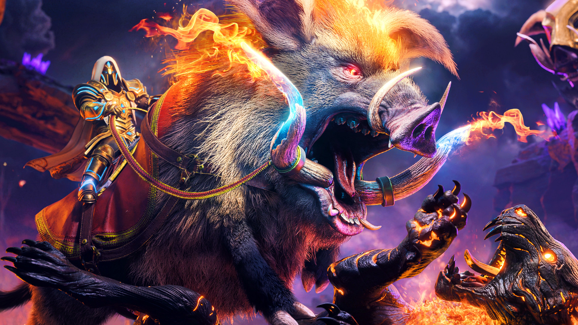 Ark's Most Stunning Expansion Announces Final Update Featuring Flaming Wild Boar